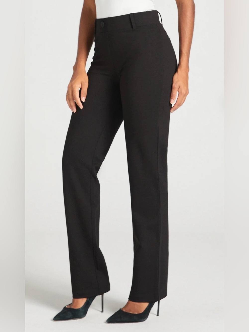 Betabrand Small Tall/Long Straight Dress Yoga Pants